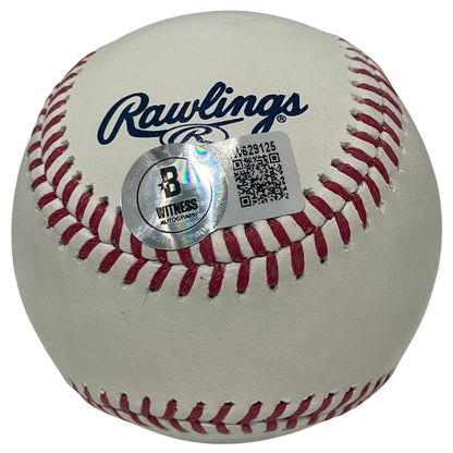 Terry Francona Signed Hall of Fame Logo ROMLB Baseball (Beckett)