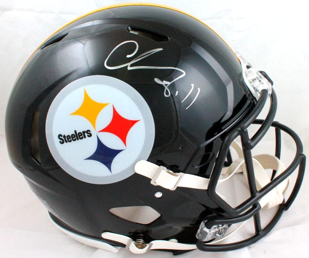 Chase Claypool Autographed Pittsburgh Steelers Speed Authentic Helmet
