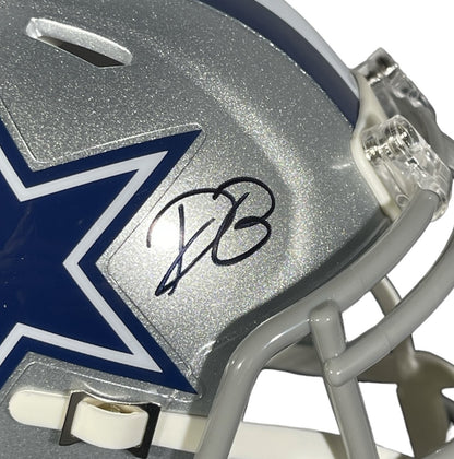 Daron Bland Signed Dallas Cowboys Speed Mini Helmet Beckett Witnessed