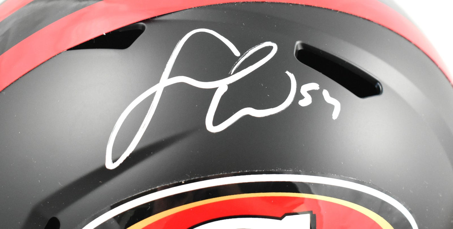 Fred Warner Signed San Francisco 49ers Rivalries Speed Full Size Helmet