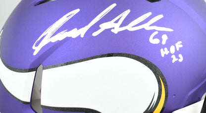 Jared Allen Signed Minnesota Vikings Full Size Speed Authentic Helmet