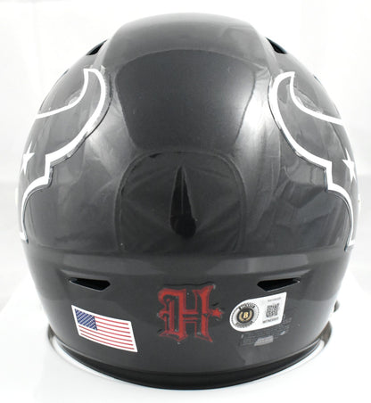 Nico Collins Autographed Houston Texans Mid-Size SpeedFlex Helmet
