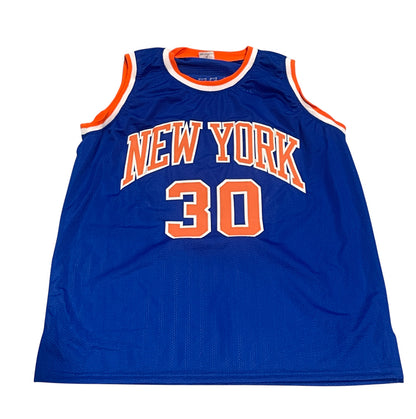 Bernard King Signed New York Knicks Custom Jersey (4 Inscriptions) - BAS