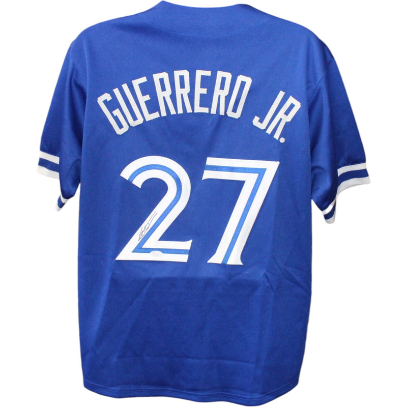 Vladimir Guerrero Jr. Autographed Blue Pro Style Jersey