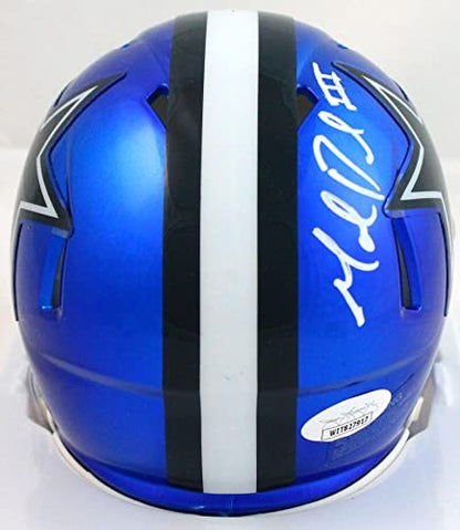 Marion Barber Signed Dallas Cowboys Flash Speed Mini Helmet