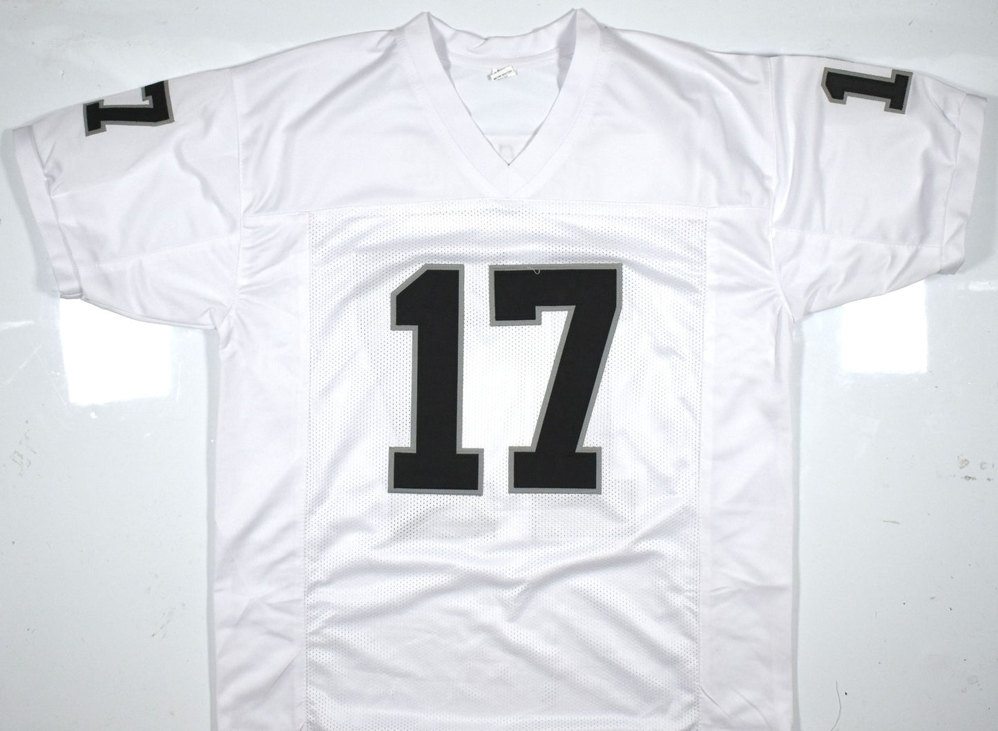 Davante Adams Signed White Custom Football Jersey