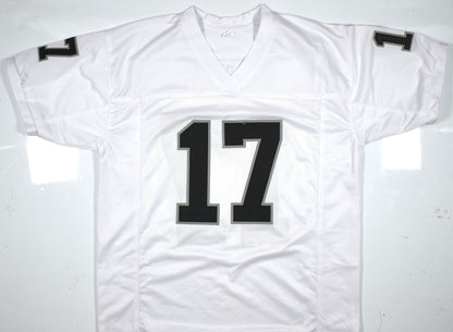Davante Adams Signed White Custom Football Jersey