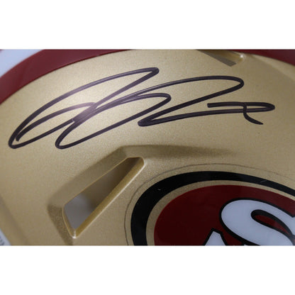 Ricky Pearsall San Francisco 49ers Autographed Mini Helmet