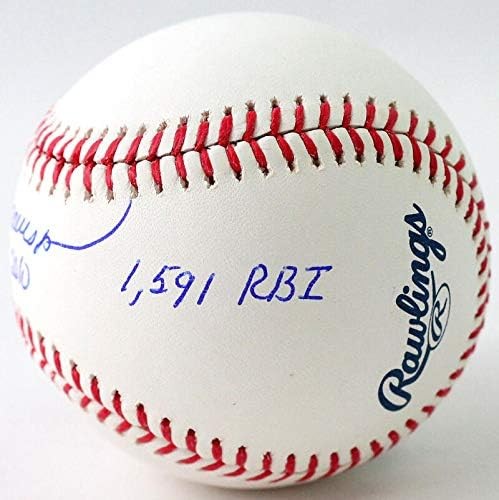 Andre Dawson Signed Official Major League Baseball (3 Inscriptions)