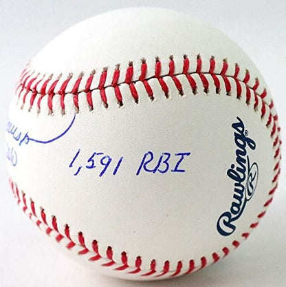 Andre Dawson Signed Official Major League Baseball (3 Inscriptions)