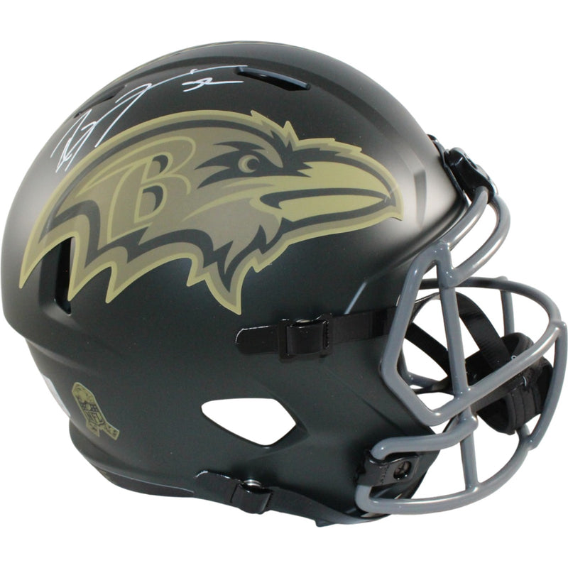 Ray Lewis Signed Baltimore Ravens 2025 Salute to Service Full Size Helmet