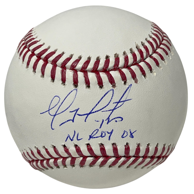 Geovany Soto Signed Official MLB Baseball (2008 NL ROY) Beckett