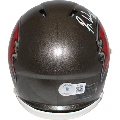 Rachaad White Tampa Bay Buccaneers Signed Mini Helmet