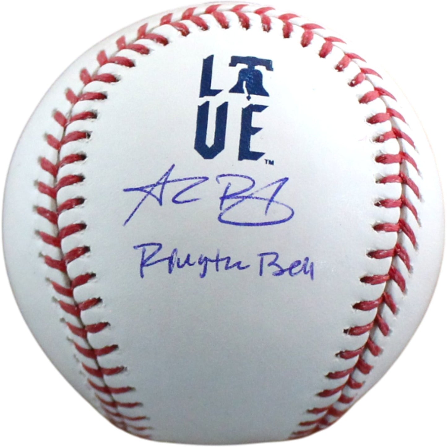 Alec Bohm Philadelphia Phillies Autographed City Connect Baseball (Inscribed)