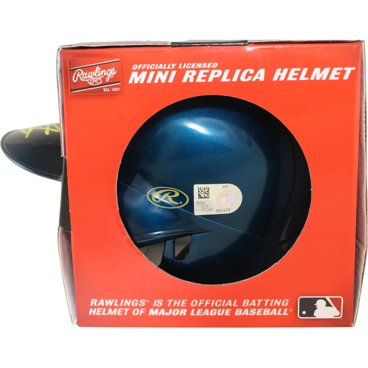 Julio Rodriguez Autographed Seattle Mariners Rawlings Mini Batting Helmet