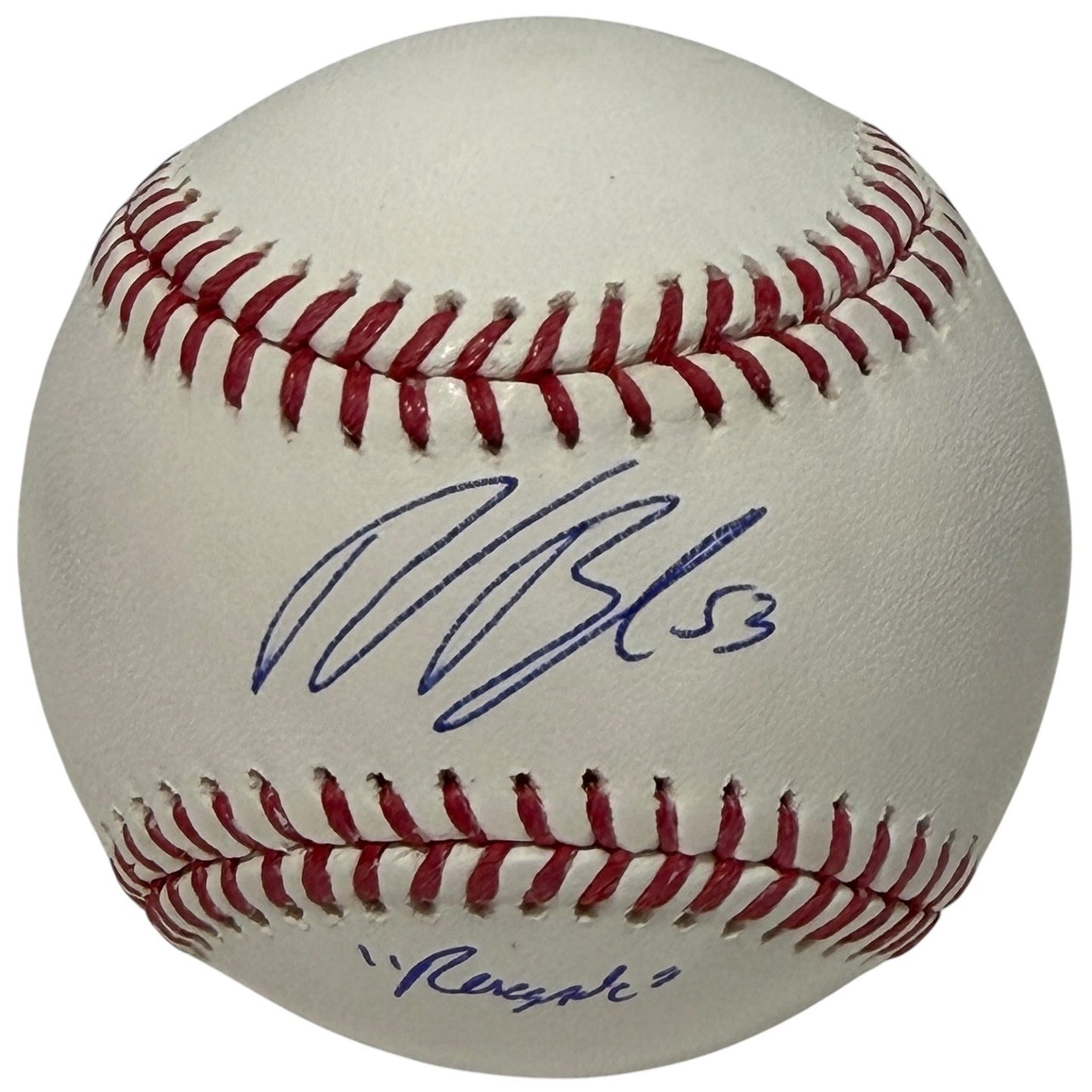 David Bednar Signed "Renegade" Official Major League Baseball