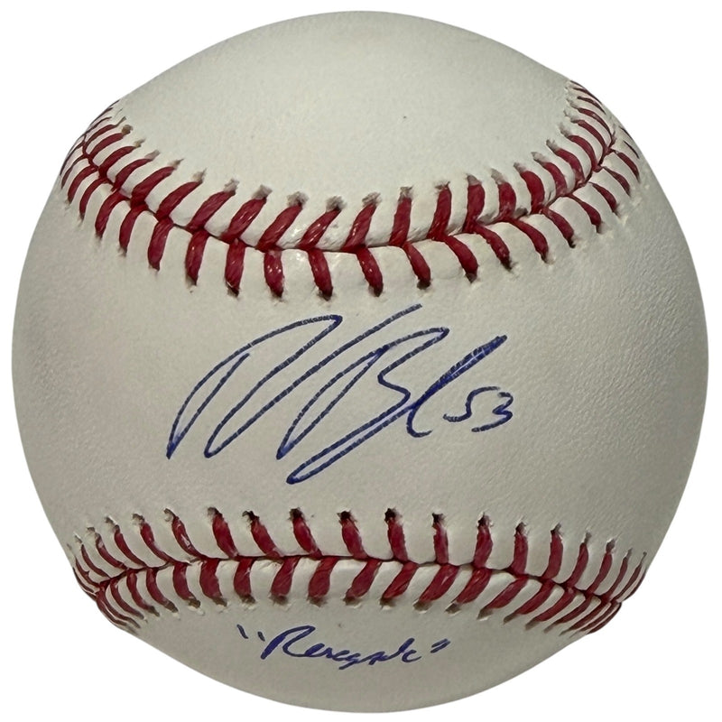 David Bednar Signed "Renegade" Official Major League Baseball