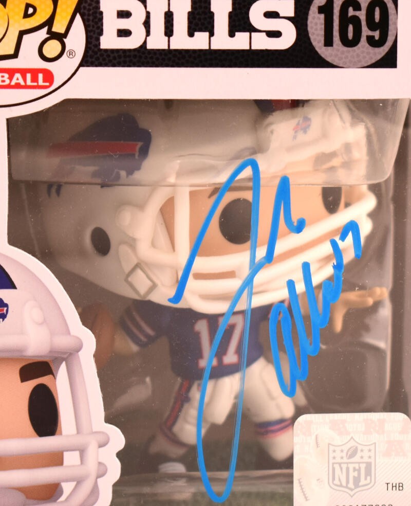 Josh Allen Signed Buffalo Bills Funko Pop Figurine #169