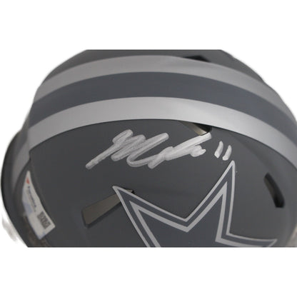 Micah Parsons Dallas Cowboys Autographed Slate Mini Helmet
