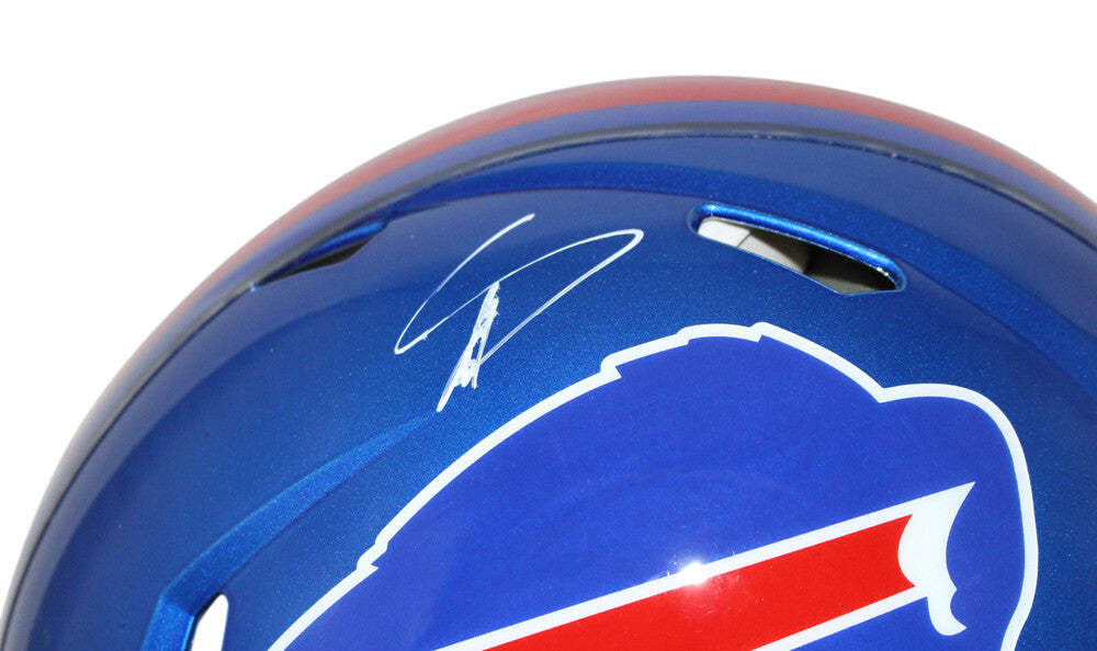 Stefon Diggs Buffalo Bills Autographed Authentic Flash Speed Helmet