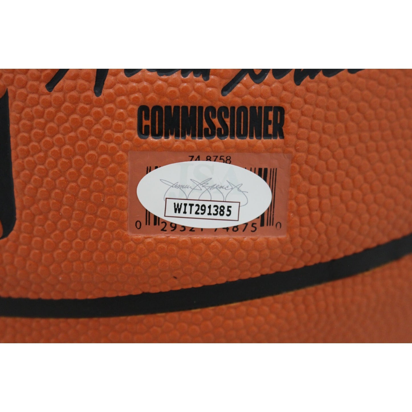 Clyde Drexler Autographed Portland Trailblazers Basketball (JSA)
