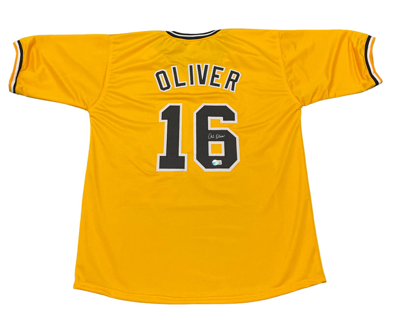 Al Oliver Signed Pittsburgh Pirates Custom Baseball Jersey