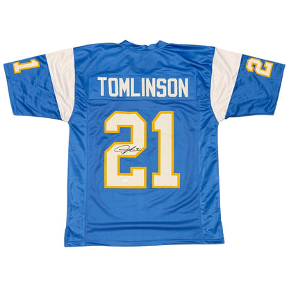 LaDainian Tomlinson Signed San Diego Chargers Custom Jersey