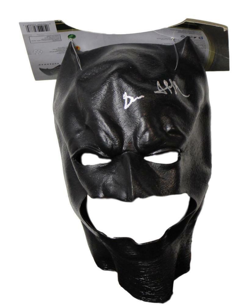 Ben Affleck Autographed Batman Rubies Soft Mask Beckett BAS