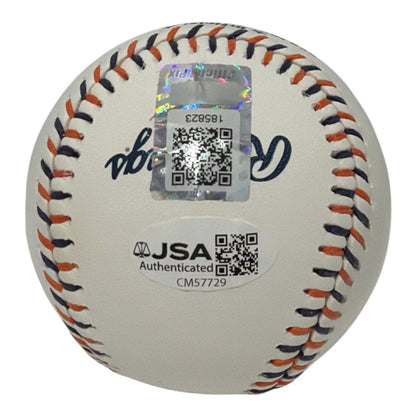 Tom Selleck Signed Detroit Tigers Logo Baseball