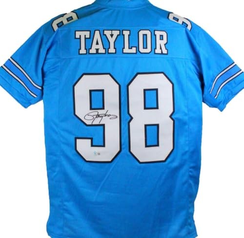 Lawrence Taylor Autographed North Carolina Custom Jersey