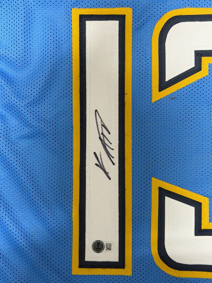 Keenan Allen Signed Los Angeles Chargers Custom Jersey (Beckett COA)