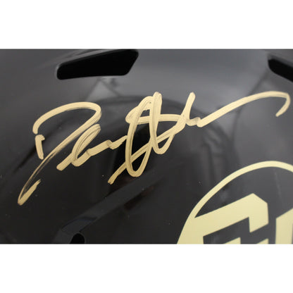 Deion Sanders Signed Colorado Buffaloes Full Size Replica Speed Helmet