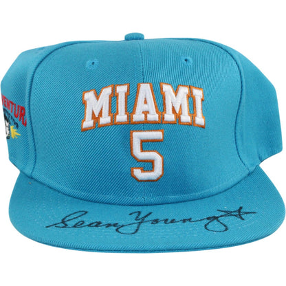 Sean Young Signed "Ray Finkle" Ace Ventura Collectible Hat (BAS Witnessed)