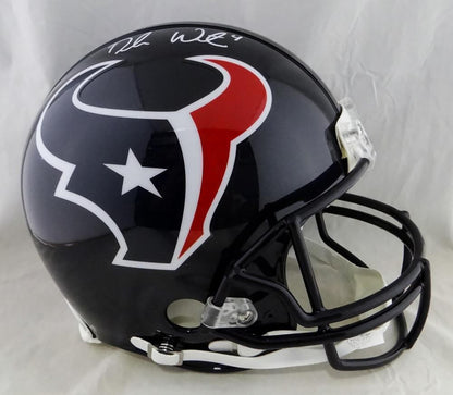 Deshaun Watson Signed Houston Texans Full Size Proline Helmet - White