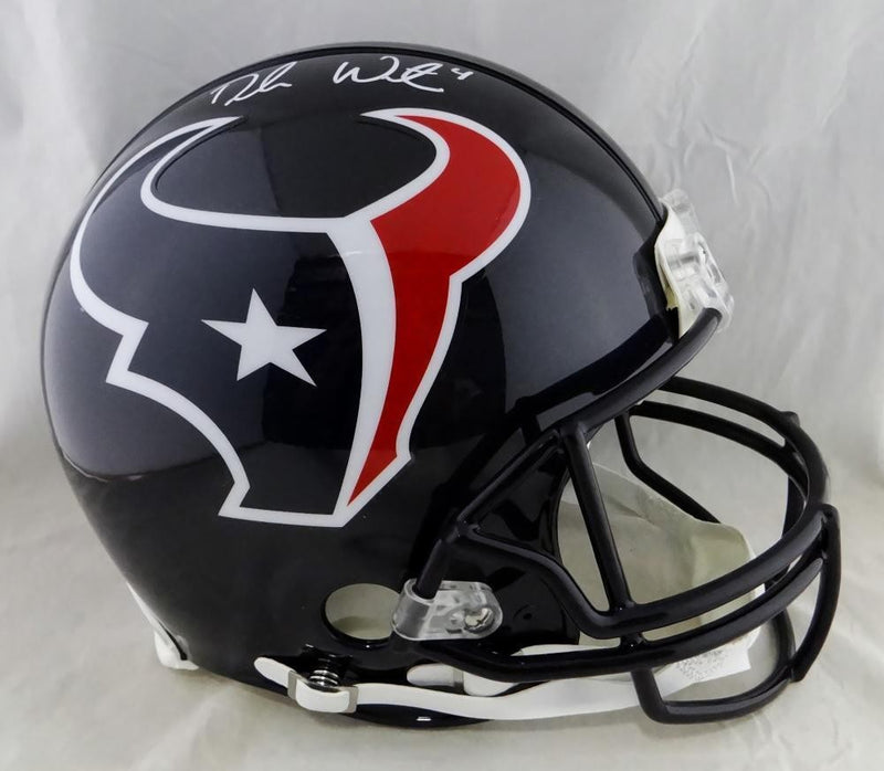 Deshaun Watson Signed Houston Texans Full Size Proline Helmet - White