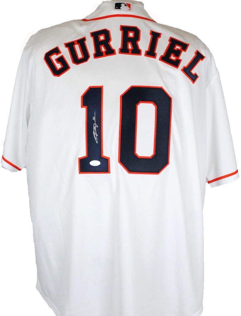 Yuli Gurriel Signed Houston Astros White Nike Jersey