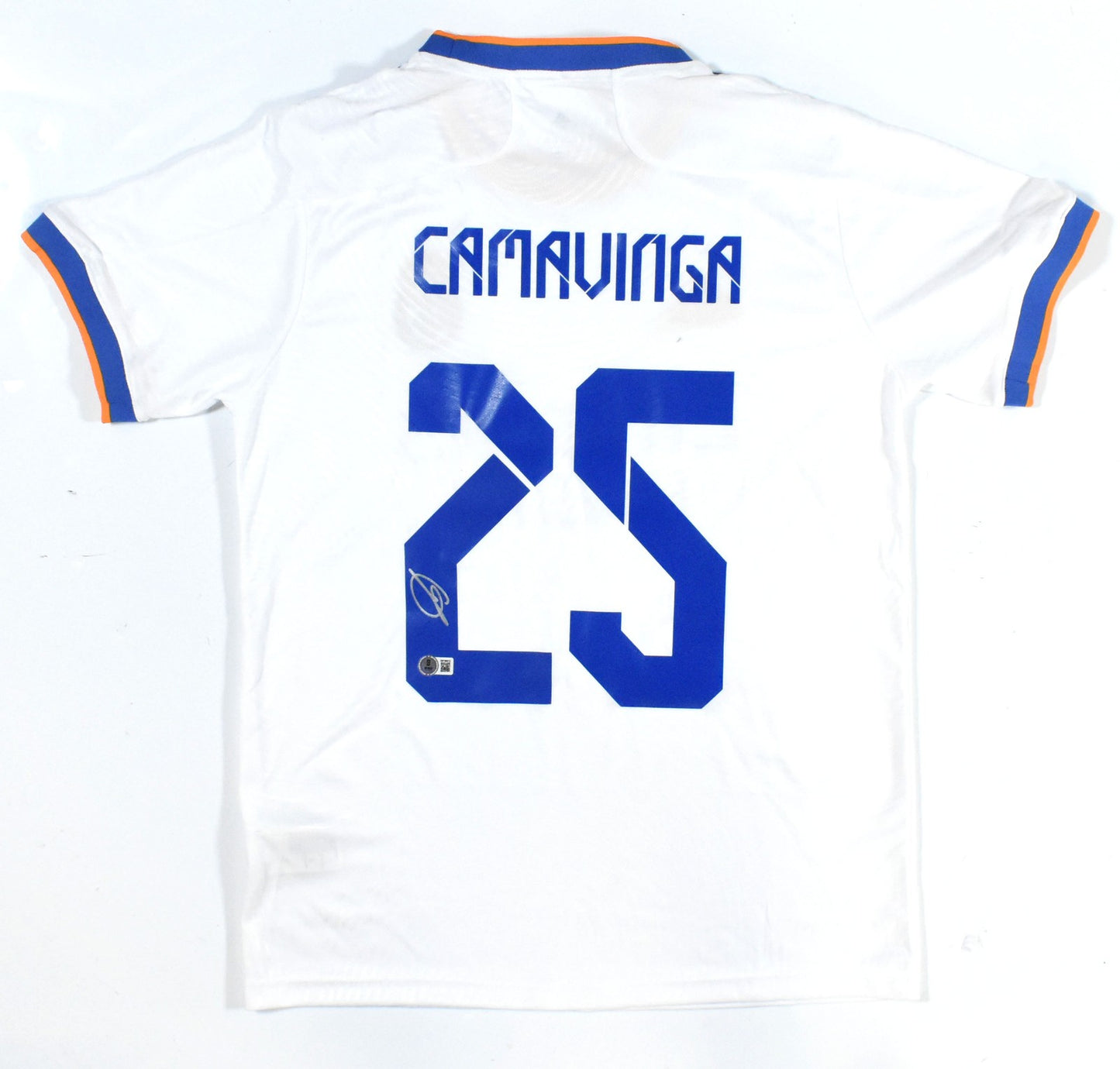Eduardo Camavinga Signed Real Madrid Home Jersey