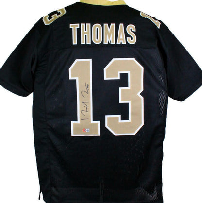 Michael Thomas Signed New Orleans Saints Custom Jersey - Black