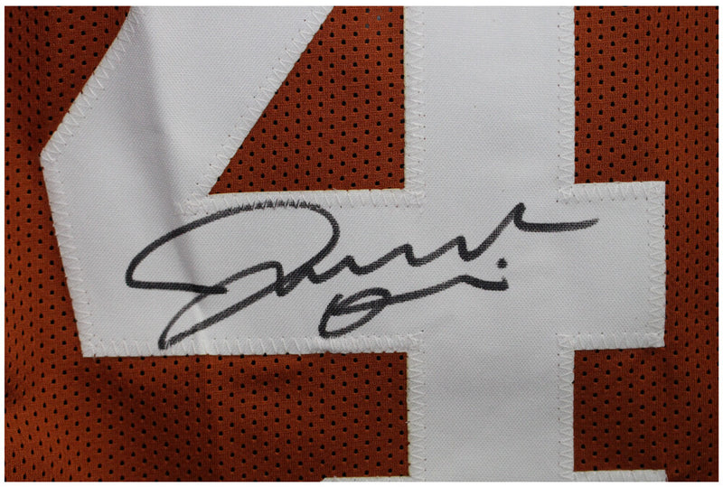Joseph Ossai Autographed Texas Longhorns Custom Football Jersey