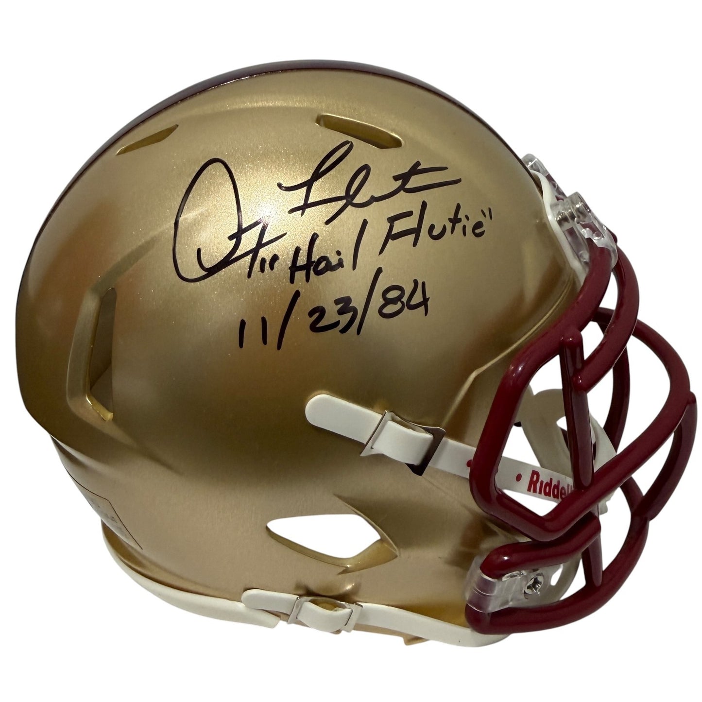 Doug Flutie Signed Boston College Speed Mini Helmet
