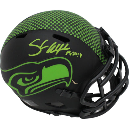 Shaun Alexander Signed Seattle Seahawks Eclipse Mini Helmet