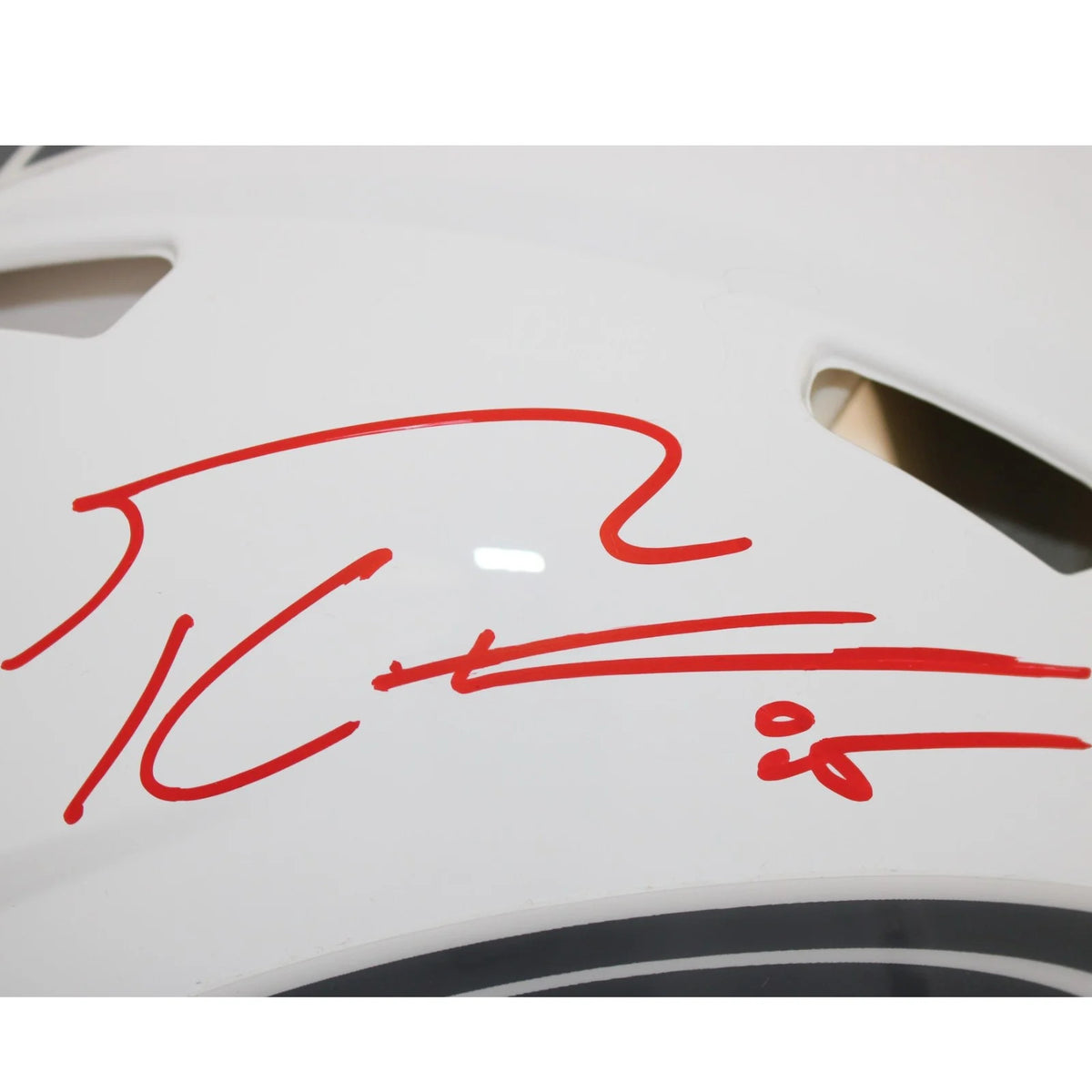 George Kittle Signed San Francisco 49ers 2024 Salute to Service Helmet