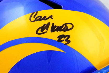 Cam Akers Signed Los Angeles Rams Full Size Speed Replica Helmet