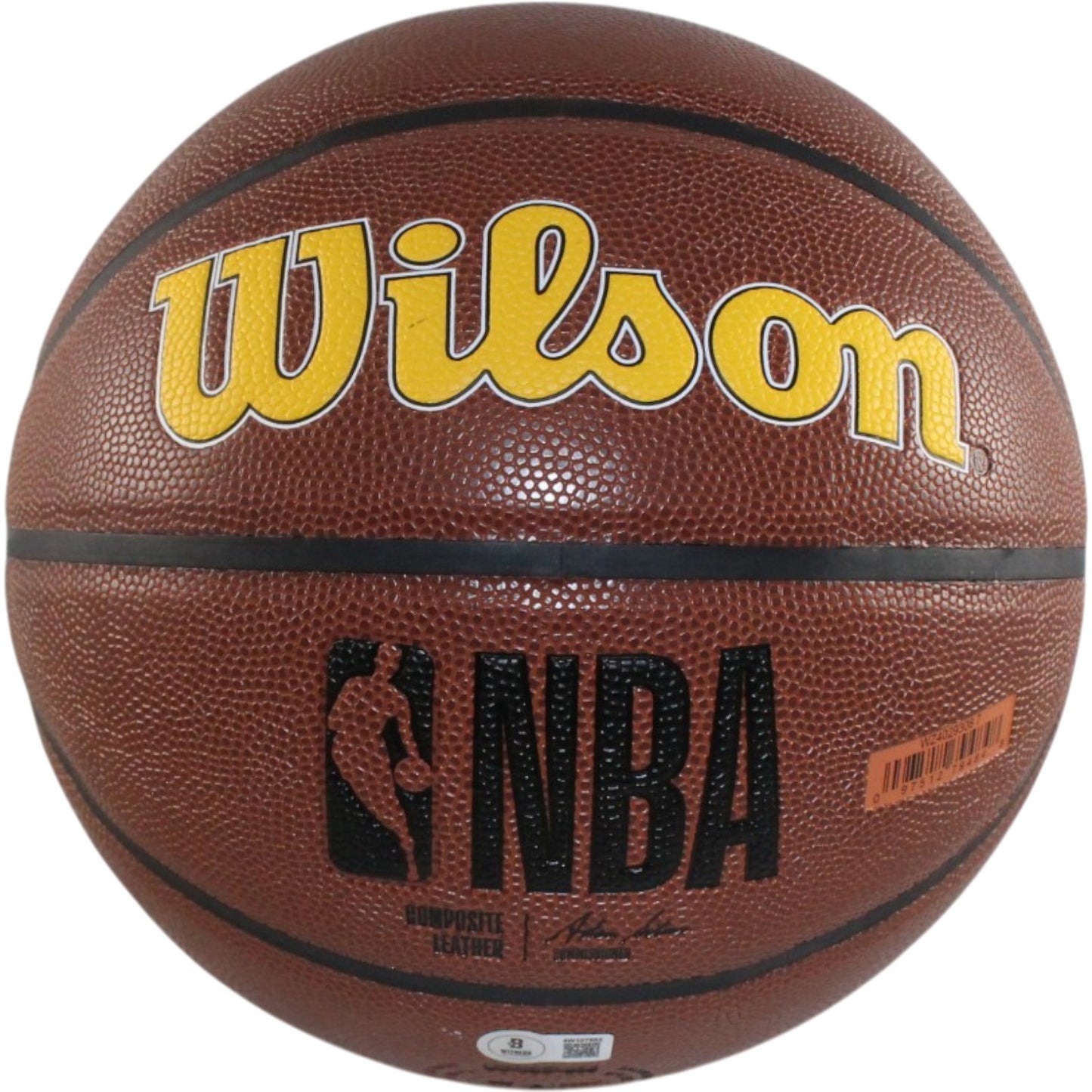 Aaron Gordon Denver Nuggets Autographed Logo Basketball (Beckett Witnessed)