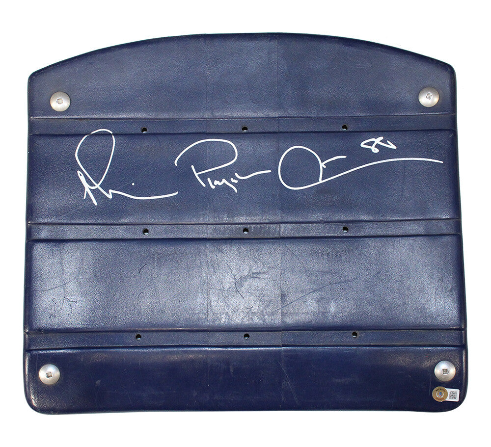 Michael Irvin Signed Dallas Cowboys Texas Stadium Seat Bottom