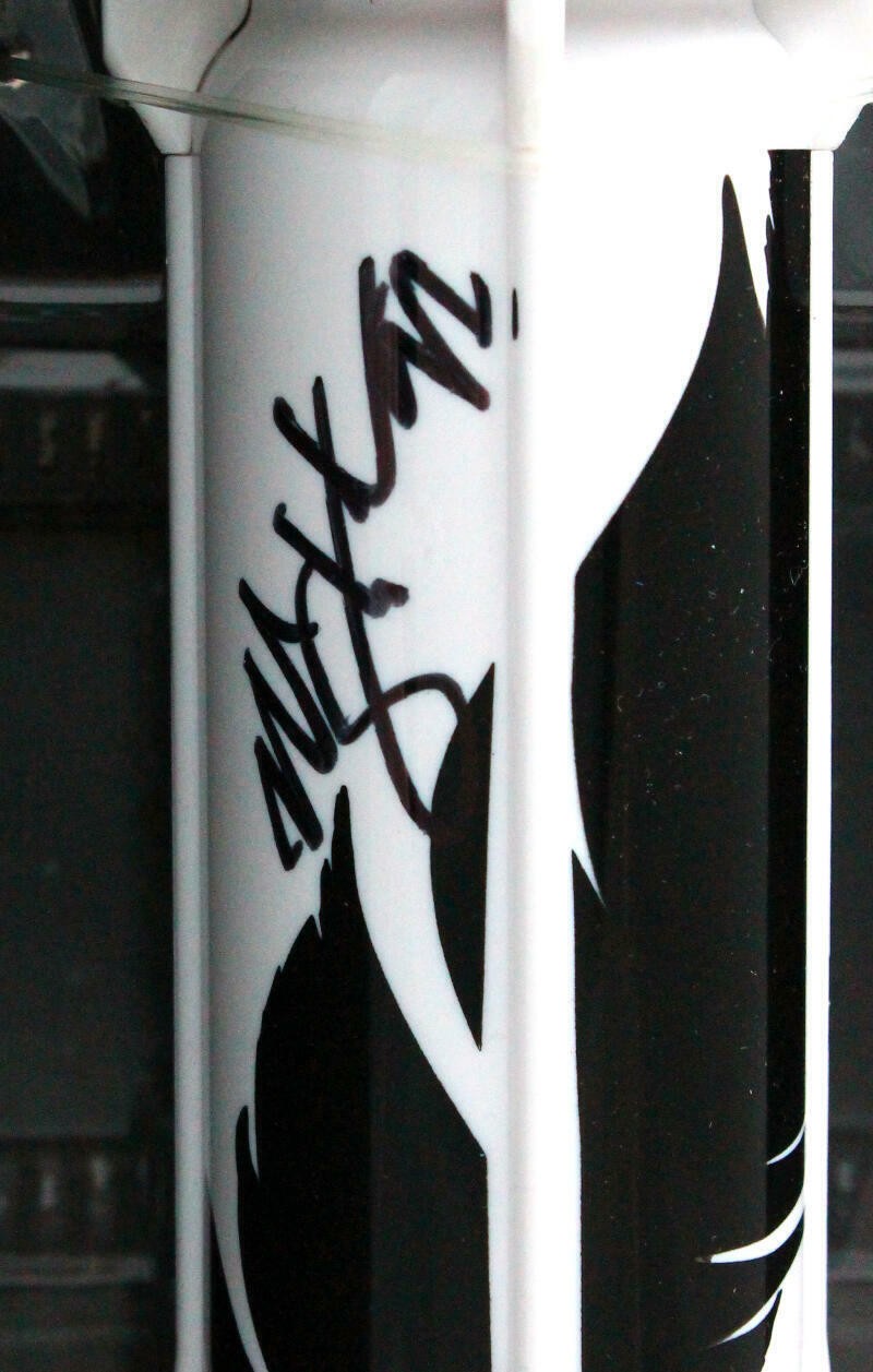 Michael Strahan Signed Blue Origin Mini Rocket