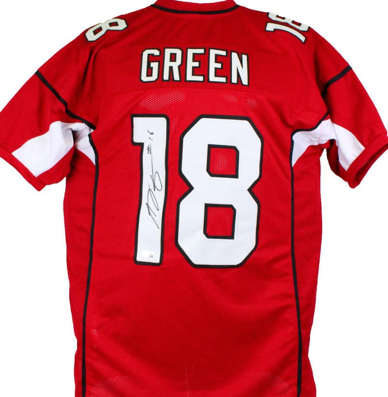 AJ Green Signed Arizona Cardinals Custom Red Jersey