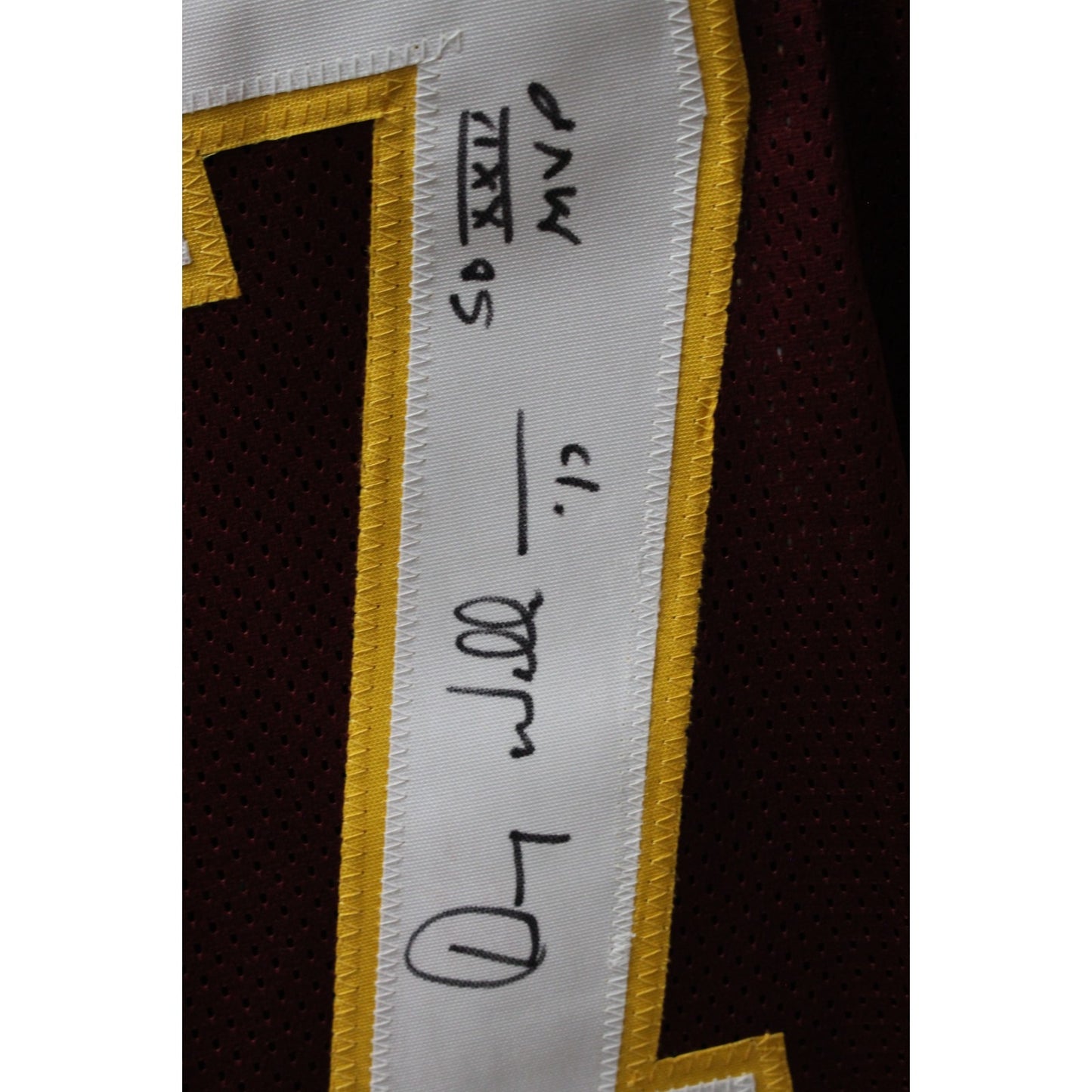 Doug Williams Signed Pro Style Jersey with SB MVP Inscription