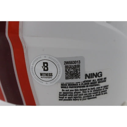 Michael Vick Signed Virginia Tech Hokies Speed White Mini Helmet