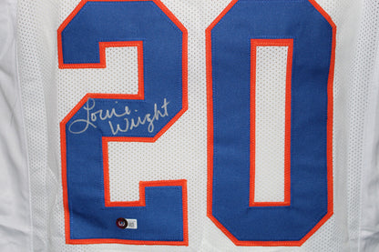 Louie Wright Autographed Denver Broncos Custom Jersey - Beckett COA